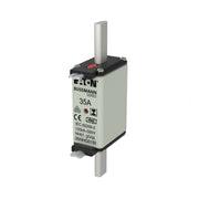 Eaton - Messersicherung Sicherungseinsatz Nieders. NH-SICHERU#35NHG01BI 35A AC 500V 120kA − 3 Stück