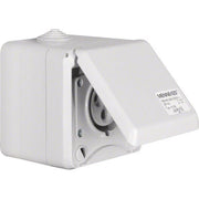 Berker - CEE-Steckdose (IEC 60309) CEE-Steckdose 3-polig Ap 558101 16A m.Klappdeckel