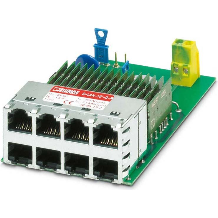Phoenix Contact - Zubehör/Ersatzteile für Niederspannungs-Schalttechnik Überspannungsschutzplatine D-LAN-19"-D-P