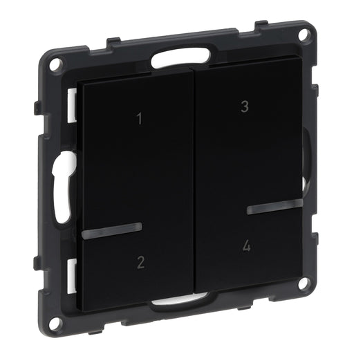 Legrand - Funksender Szenentaster 4-fach Legrand 765835 Schwarz