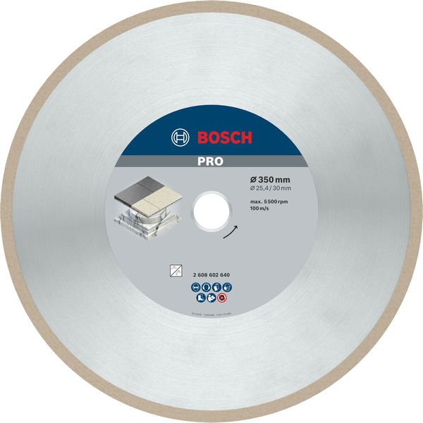 Bosch - Trenn-/Schleifscheibe Diamanttrennscheibe 2608602640 PRO Ceramic