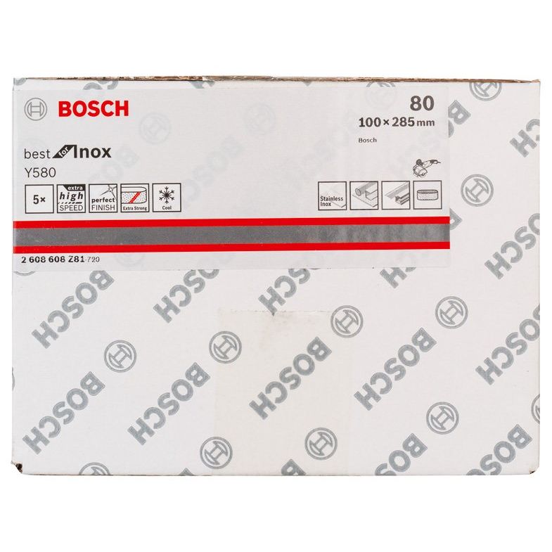 Bosch - Schleifpapier/Schleifvlies PRO Y580 Schleifband, 100 2608608Z81 x 285 mm 90 mm G80