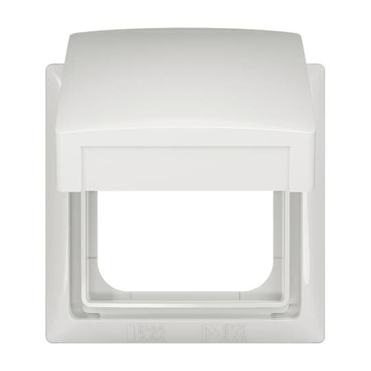 Busch-Jaeger - Abdeckrahmen Zwischenring 2518-WD-914 m. Klappdeckel