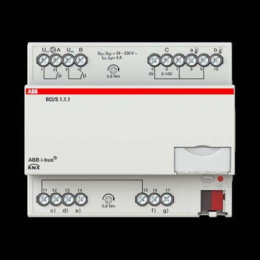 ABB Stotz S&J - Bussystem-Kombi I/O Gerät Wärme-/Kälteerz.Interface BCI/S1.1.1 1-fach REG