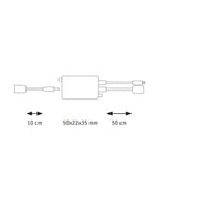 Paulmann - Zubehör/Ersatzteile für Lichtschlauch/-band Controller 705.26
