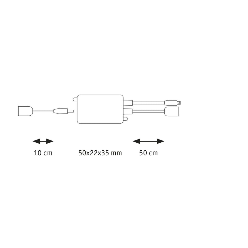 Paulmann - Zubehör/Ersatzteile für Lichtschlauch/-band Controller 705.26
