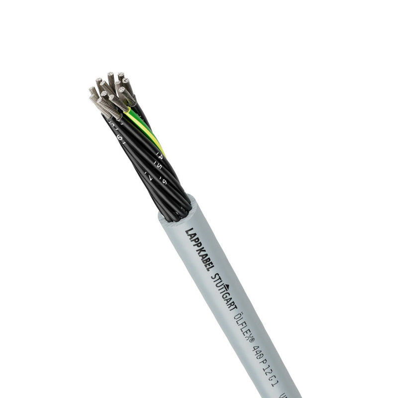 Lapp Kabel&Leitung - Energiekabel < 1 kV, für ortsveränderlichen Einsatz ÖLFLEX 440 P 12G1 0012830/50 − 50 Meter