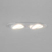 Brumberg Leuchten - Downlight/Strahler/Flutlicht Einbaumodul oval 45020170 strukturweiß