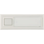 Grothe - Klingeldrücker Klingeltaster AP 1fach ETA 2132A 32x90x18mm,ws,bel