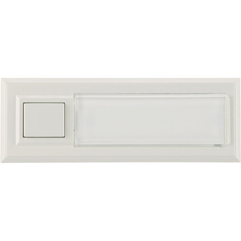 Grothe - Klingeldrücker Klingeltaster AP 1fach ETA 2132A 32x90x18mm,ws,bel