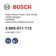 Bosch - Systemzubehör für Schleifen/Polieren (Akku/elektrisch/Druckluft) Staubbeutel für 2605411112 Schwingschleifer