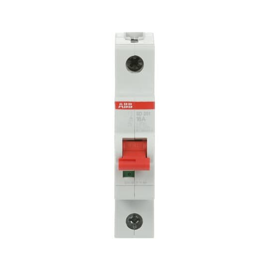 ABB Stotz S&J - Schalter für Reiheneinbau Lasttrennschalter SD201/16 1-polig, 16A