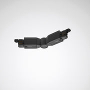 Trilux - Elektrisches Zubehör/Ersatzteile für Leuchten Gelenkverbinder Gelenk-Verb #5856100 schwarz