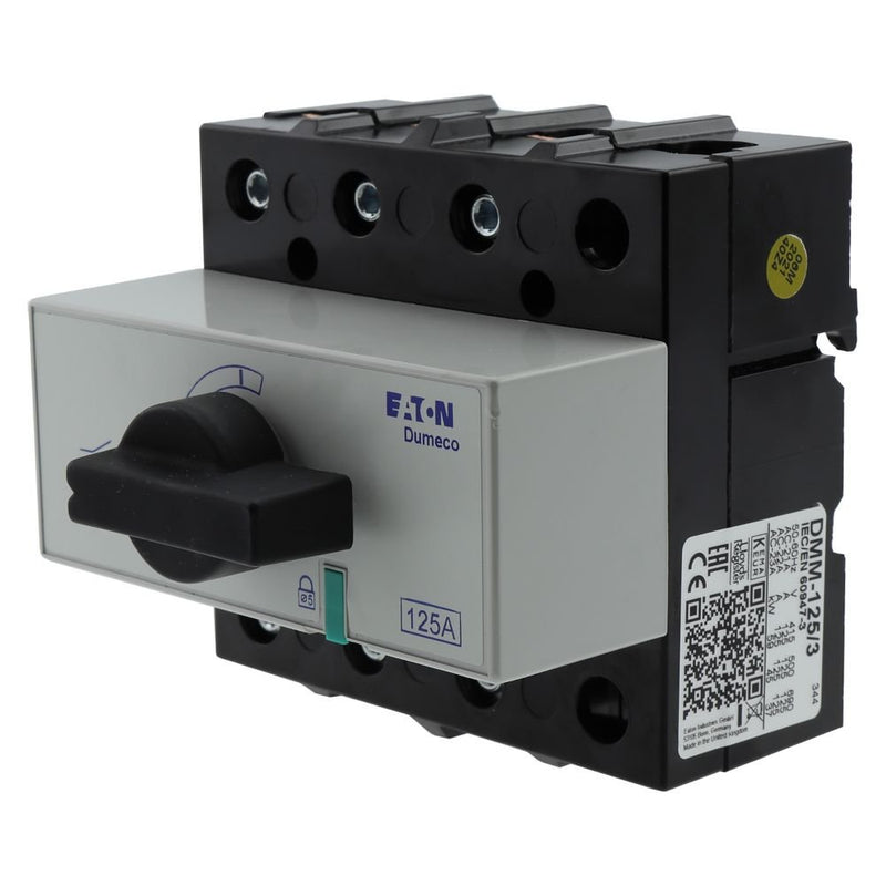 Eaton - Lasttrennschalter 4polig DMM-125/4+CM 125A Vertikalanschl