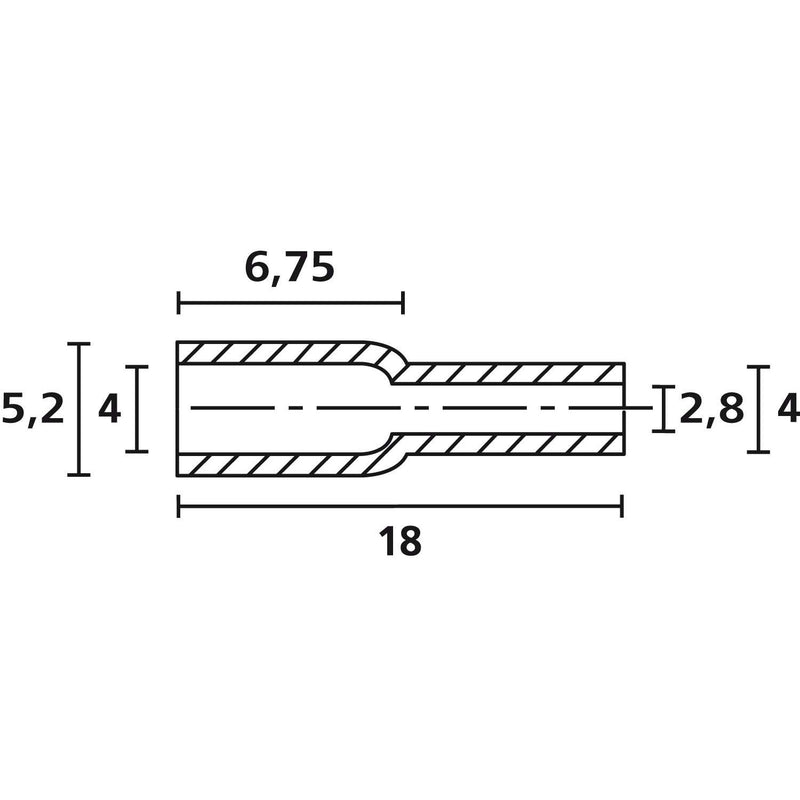 HellermannTyton - Durchführungstülle Schutzkappe HV4819-PVC-NA-N1 − 2000 Stück