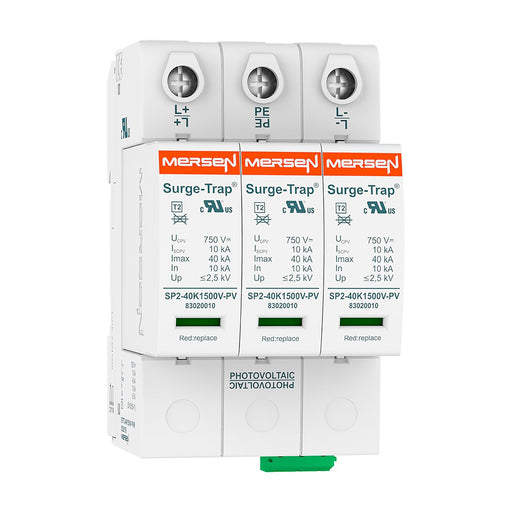 Mersen - Überspannungsableiter für Energietechnik/Stromversorgung Überspg.-Ableiter Typ 2 STPT2-40K1500V-YPVM 40kA Ucpv1500V Y PV
