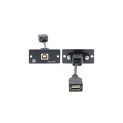 Kramer - Kommunikationstechnik-Adapter Wall-Plate Einsatz WU-BA(B) schwarz