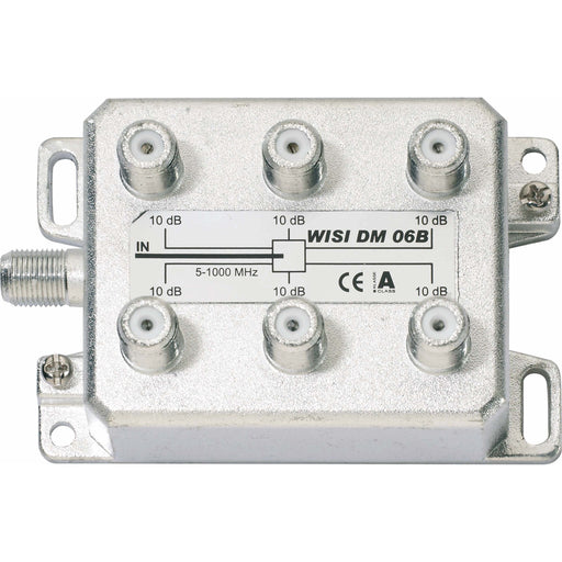 Wisi - Abzweiger und Verteiler Verteiler 6f. DM06B 5-1000MHz, 10dB − 1 Stück by Wisi
