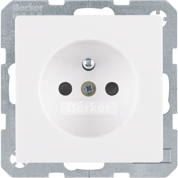 Berker - Steckdose m.Schutzkontakt 6768766089 Q.1 po