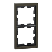 Merten - Abdeckrahmen Rahmen 2f.moccamet MEG4020-6552 D-Life Metall