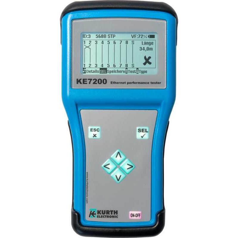 Kurth - Mess-/Testgerät für Kommunikationstechnik Netzwerktester KE7200