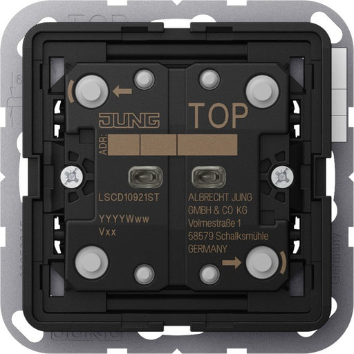 Jung - Bussystem-Tastsensor KNX-Taster Universal LS CD 10921 ST 2-fach