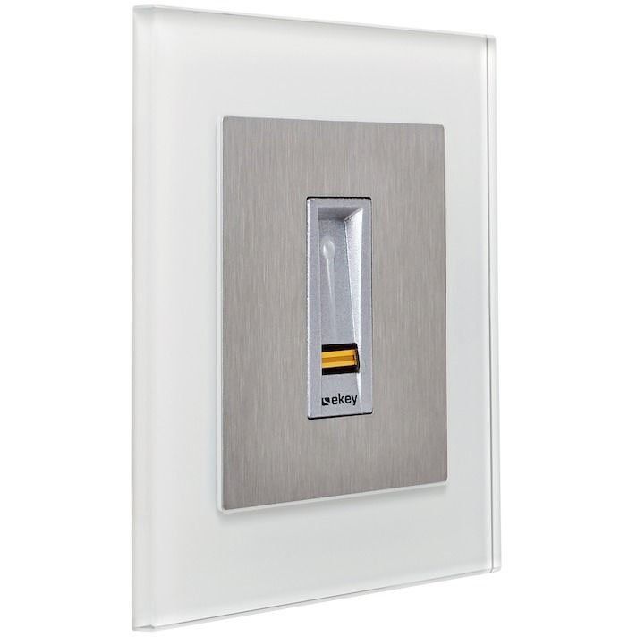 Ekey (AT) - Abdeckrahmen Abdeckung FS UP 101 702 IP44 glas weiß