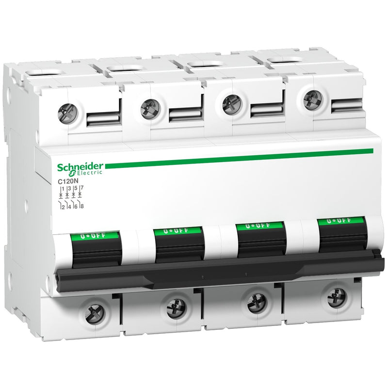 Schneider Electric - Leitungsschutzschalter A9N18355 C120N, 4P, 125A