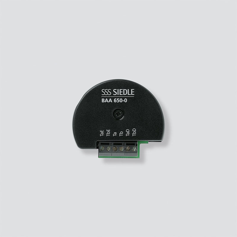 Siedle&Söhne - Zusatzgerät für Türkommunikation Bus-Audio-Auskopplung BAA 650-0
