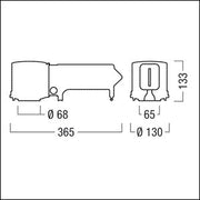 Zumtobel Group - Mechanisches Zubehör/Ersatzteile für Leuchten Betoneingießgehäuse RESCPRO #22170982
