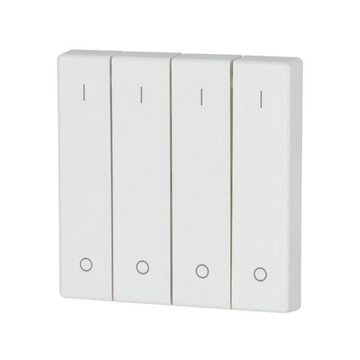 Eaton - Abdeckung/Bedienelement für Installationsschalterprogramme Wippe 4-fach CWIZ-04/47 weiß alpin, 1/0 − 1 Stück by Eaton
