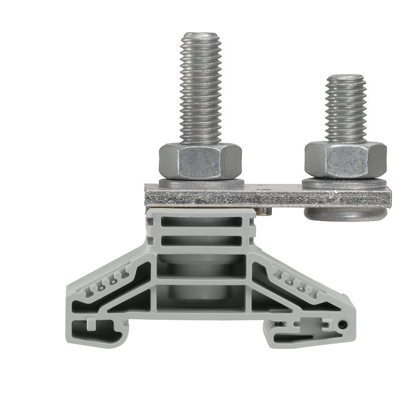 Weidmüller - Durchgangs-Reihenklemme Klemme WF 10-8/2BZ GR Bolzenansch.,120mm² − 20 Stück