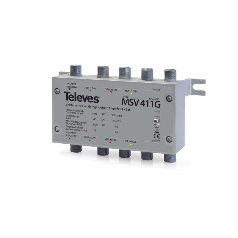Televes - SAT-Verstärker Verstärker MSV411G 4xSAT