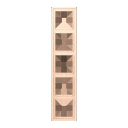 Jung - Abdeckrahmen Rahmen 5-fach LC 985 238 terre sienne pale