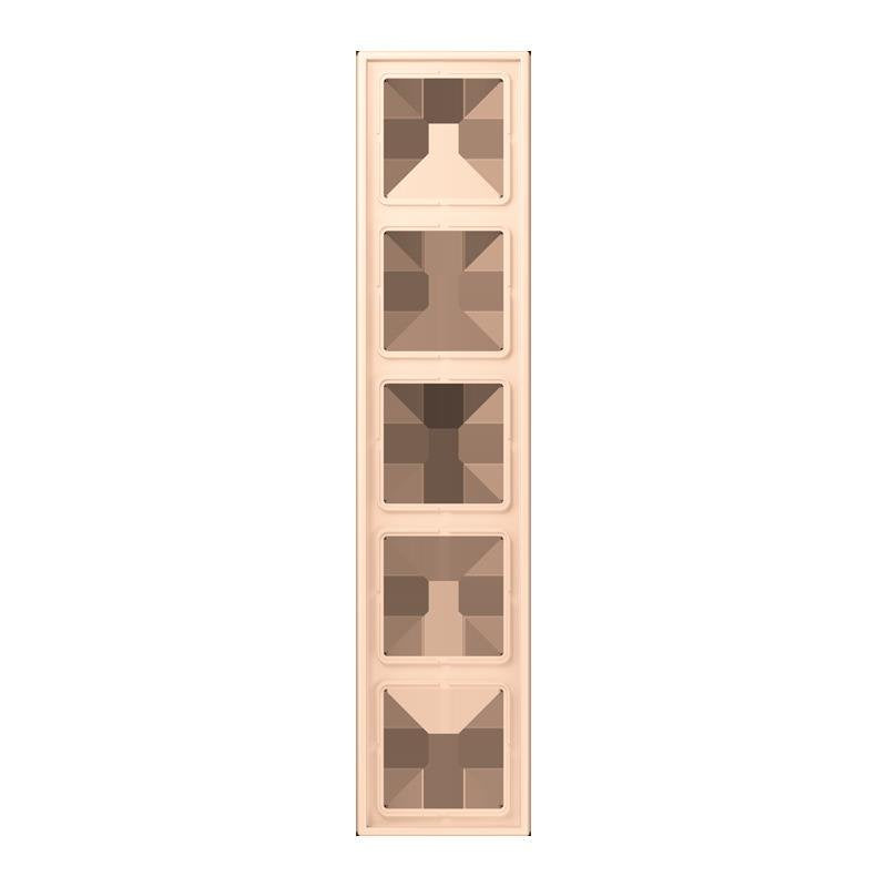 Jung - Abdeckrahmen Rahmen 5-fach LC 985 238 terre sienne pale