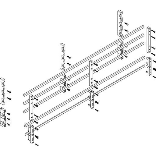 ABN - Verteilerfeld für Installationsverteiler Sammelschienen-Modul MTSC43735 tief 4FB/3RE