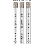Bosch - Bohrkronenset PRO Ceramic dry 2607011626 Bohrer-Set 6 x 66 6