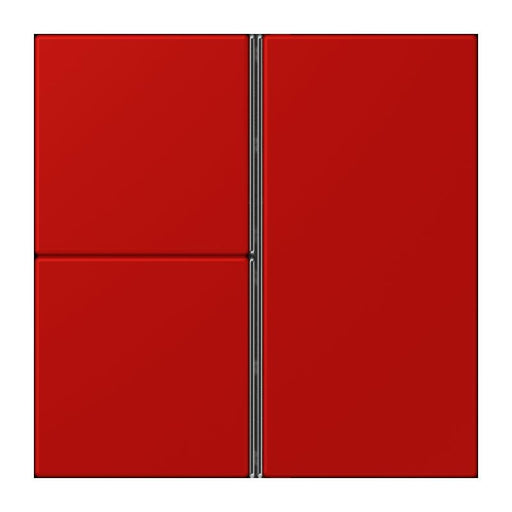 Jung - Abdeckung/Bedienelement für Installationsschalterprogramme Tastensatz 3fach LC 403 TSA 227 rouge vermillon 31