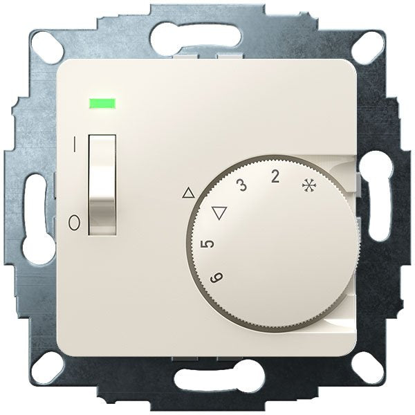Eberle Controls - Raumthermostat/Uhrenthermostat UP-Raumregler 5-30C AC230V UTE 1015-RAL1013-G50 1Öffner