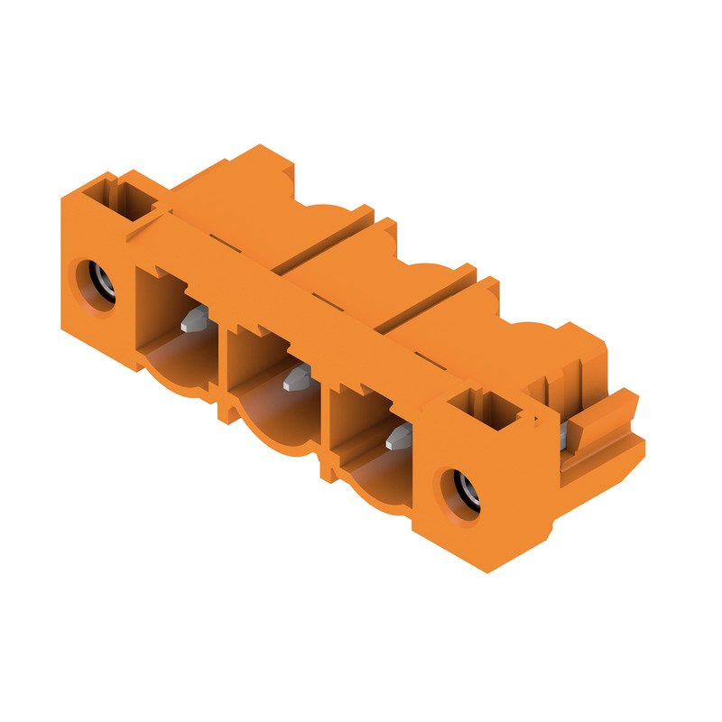 Weidmüller - Leiterplattensteckverbinder Verbinder 7.62mm SL 7.62HP#1096040000 − 54 Stück