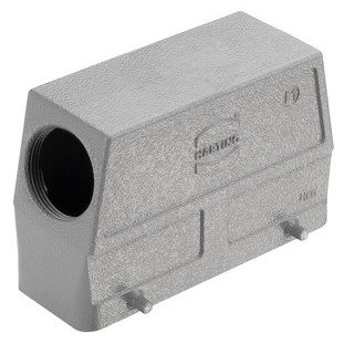 Harting - Gehäuse für Rechtecksteckverbinder Tüllengehäuse 09300240510 hohe Bauform