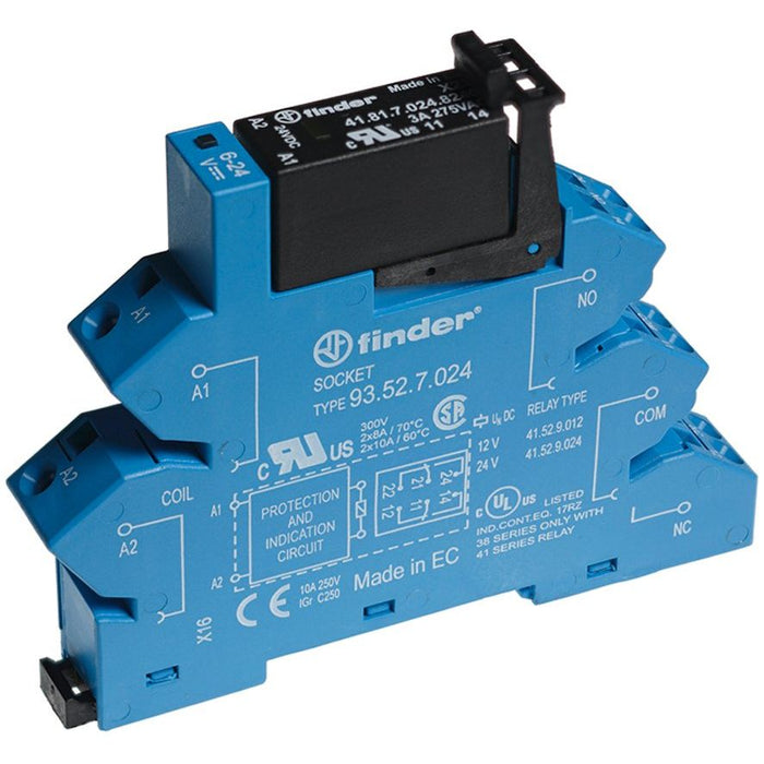 Finder - Optokoppler Koppelrelais 38.41.7.024.8240 1S, 3A  − 10 Stück
