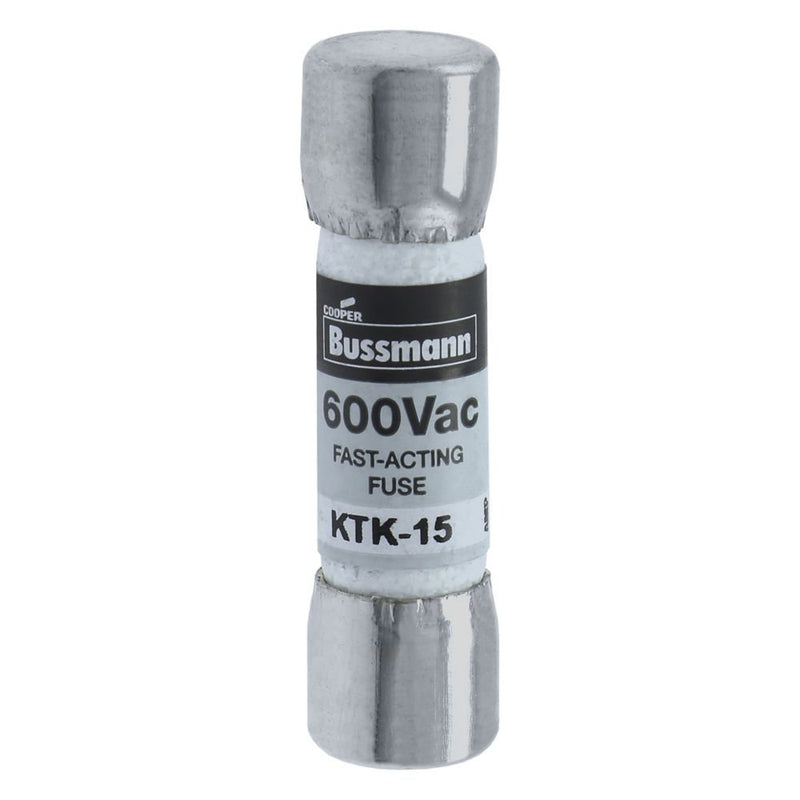 Eaton - HRC-Sicherung Sicherungseinsatz KTK-15 15 A, AC 600 V − 10 Stück
