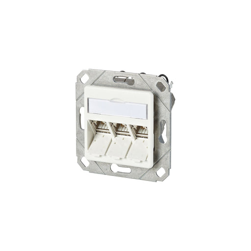 Metz Connect - Kommunikationsanschlussdose Kupfer Anschlussdose C6Amodul Upk 130B11D31102-E 3Port 180 Upk,rws − 10 Stück