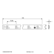EVN Lichttechnik - Lichtschlauch/-band LED-Strip ICSB202430352710M 10m 2700K IC 60LEDm