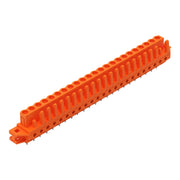 WAGO - Leiterplattensteckverbinder THT-Federleiste gerade 232-183/031-000 Maß 5,08mm,orange − 10 Stück