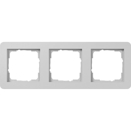 Gira - Abdeckrahmen 3fach 0213154 grau m
