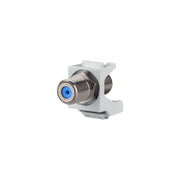 Metz Connect - Koax-Kupplung KOAX modul F-Buchse 130898-0103KI F-Buchse, Keystone − 10 Stück
