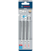 Bosch - Stichsägeblatt PRO Multi Material thick 2608634993 and thin T345XF − 10 Packung