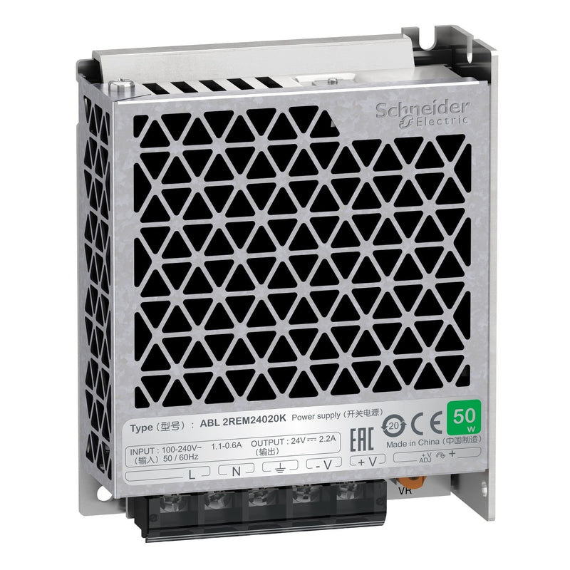 Schneider Electric - Gleichstromversorgung Spannungsversorgung Easy ABL2REM24020K Modicon 2,2A 53W
